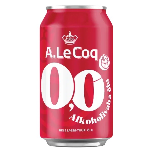 A.LeCoq0.0–AlcoholFreeLager