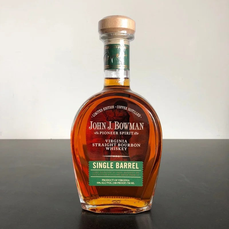 A.SmithBowmanDistillery‘JohnJ.Bowman’PioneerSpiritSingleBarrelVirginiaStraightBourbonWhiskeyVirginia,USA