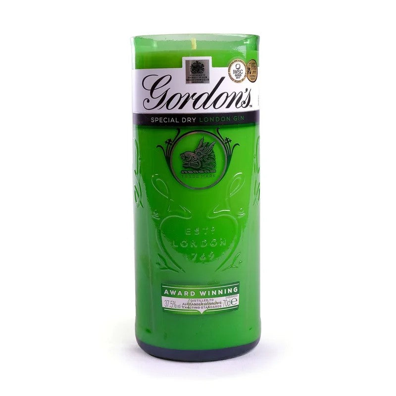 AdhockHomewareGordon’sGinBottleCandle
