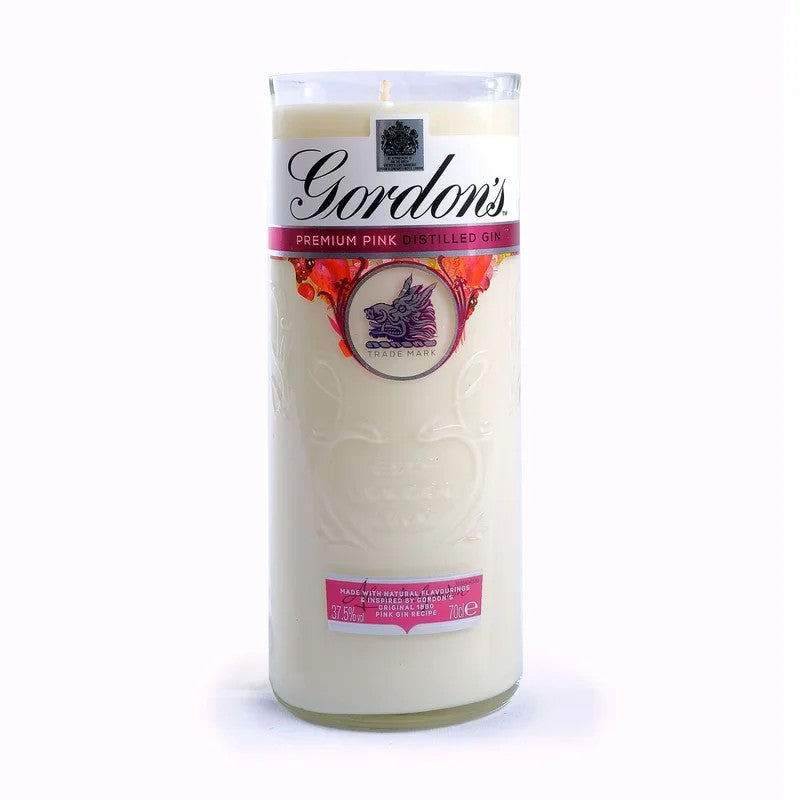 AdhockHomewareGordon’sPinkGinBottleCandle