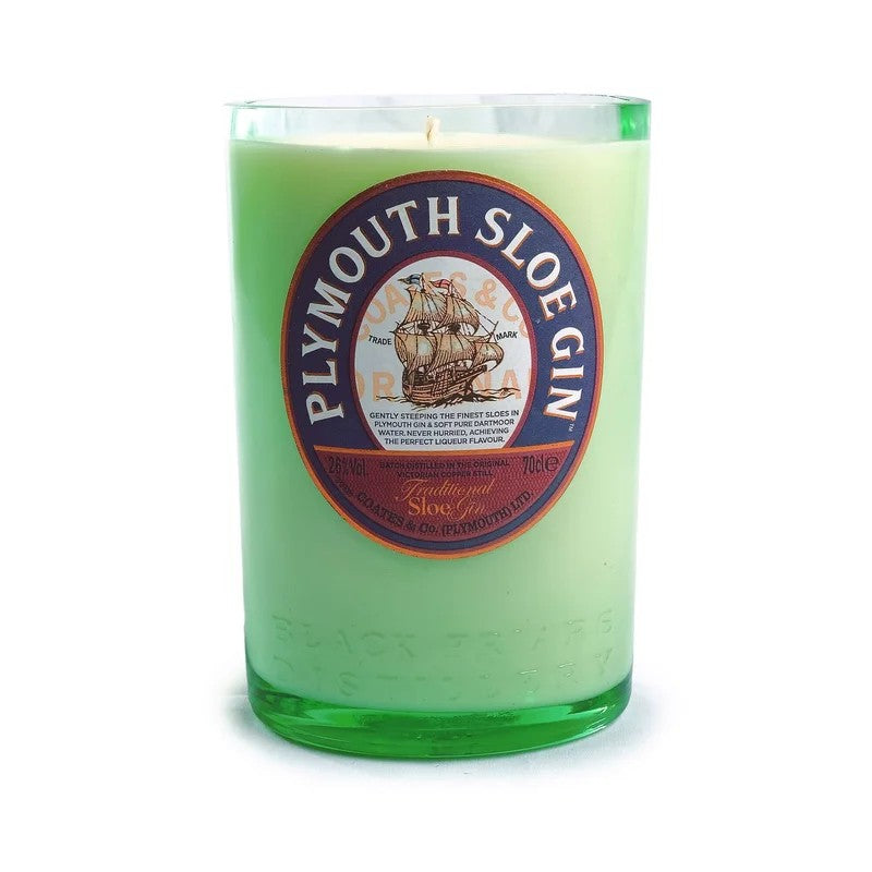 AdhockHomewarePlymouthSloeGinBottleCandle