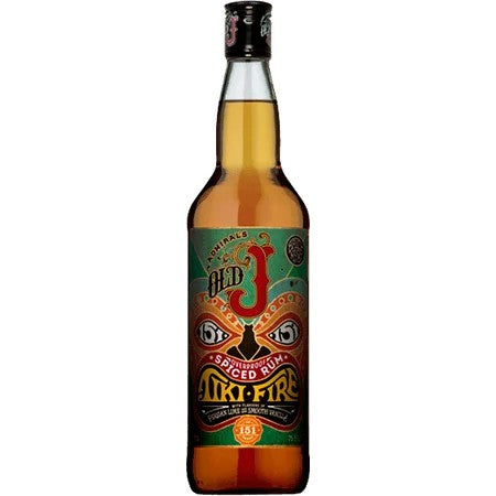 AdmiralVernon’sOldJTikiFireSpicedRum(70cl)75.5%
