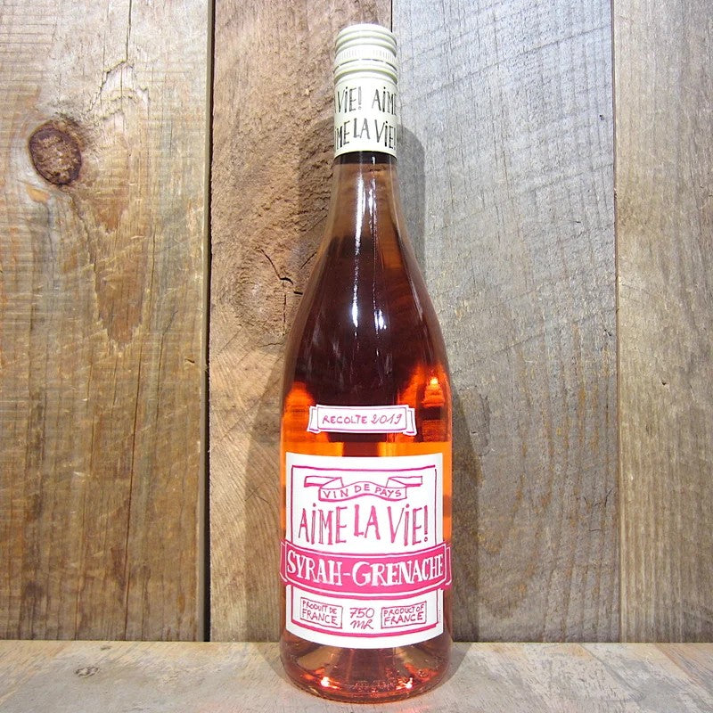 AimeLaVieSyrahGrenacheRose750ml