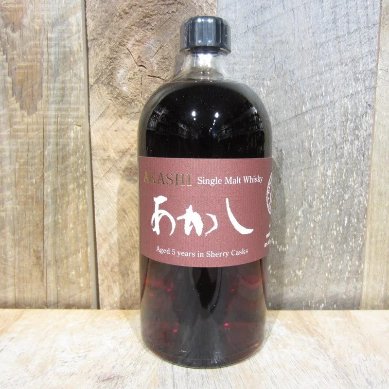 AkashiSingleMaltSherryCask5yrEigashimaShuzo750ml