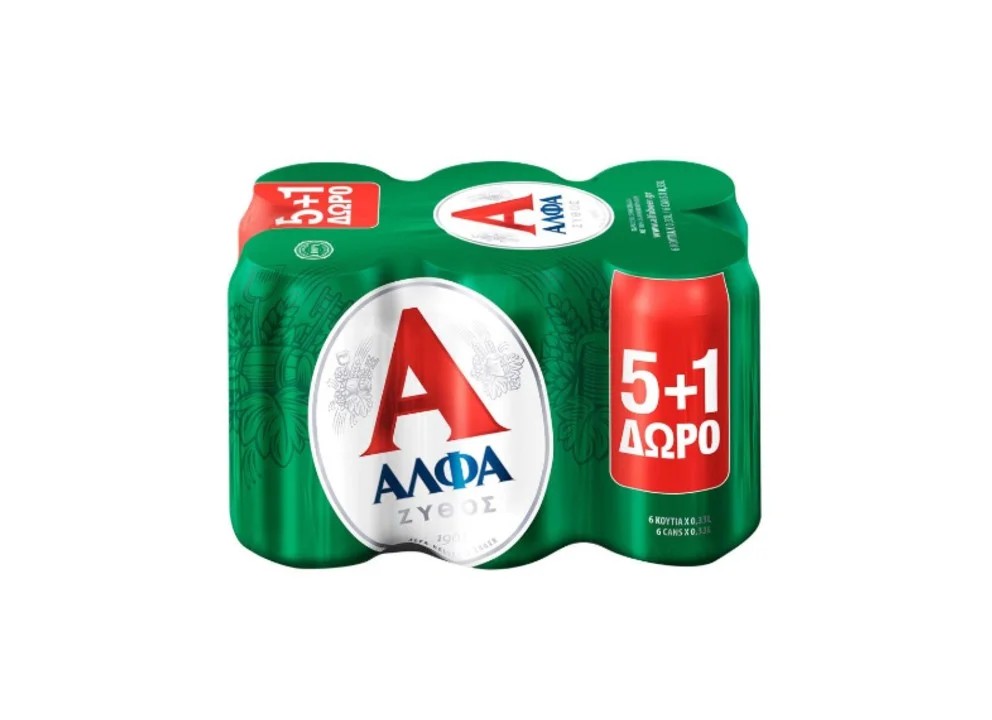 AlfaBeerCans330mlx6Pack