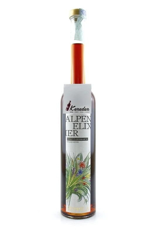 Alpenelixierherballiqueur–bitter38%vol.BergbauerSeppila