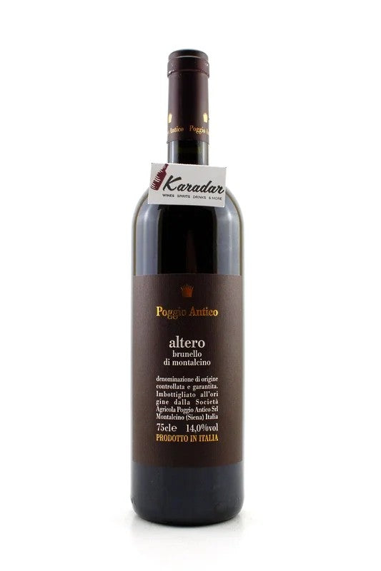 AlteroBrunellodiMontalcino2012–14%vol.PoggioAnticoWinery