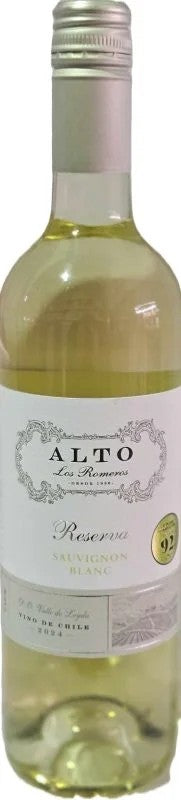 AltoLosRomerosReservaSauvignonBlanc,LeydaValley