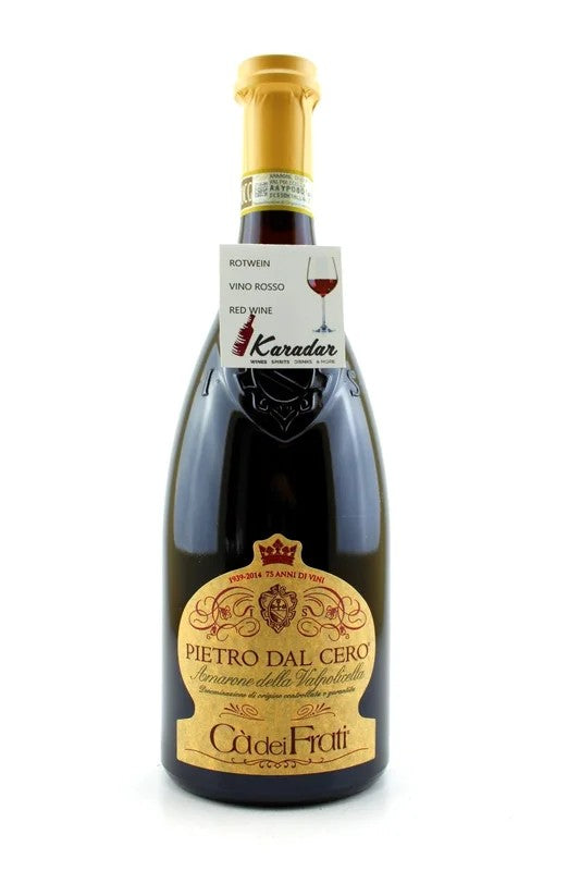 AmaronePietrodelCero2017–16,5%vol.CàdeiFrati