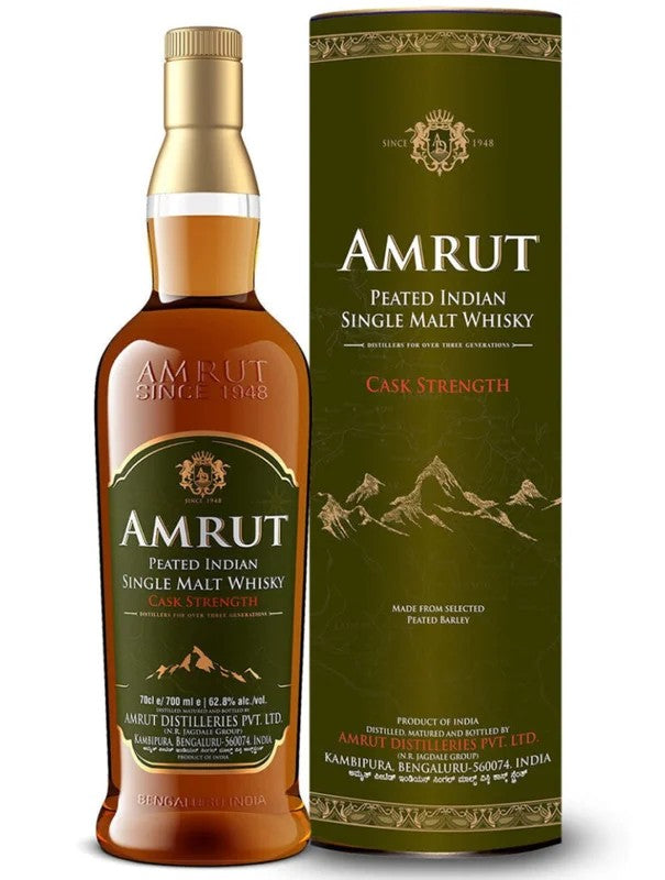 AmrutPeatedCaskStrength70cl.62,8%