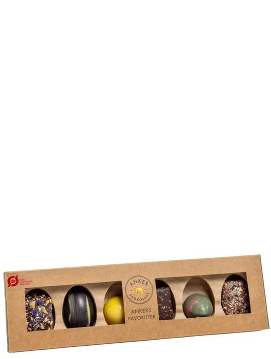 AnkerChokolade–Favoritter6stk(ECO)