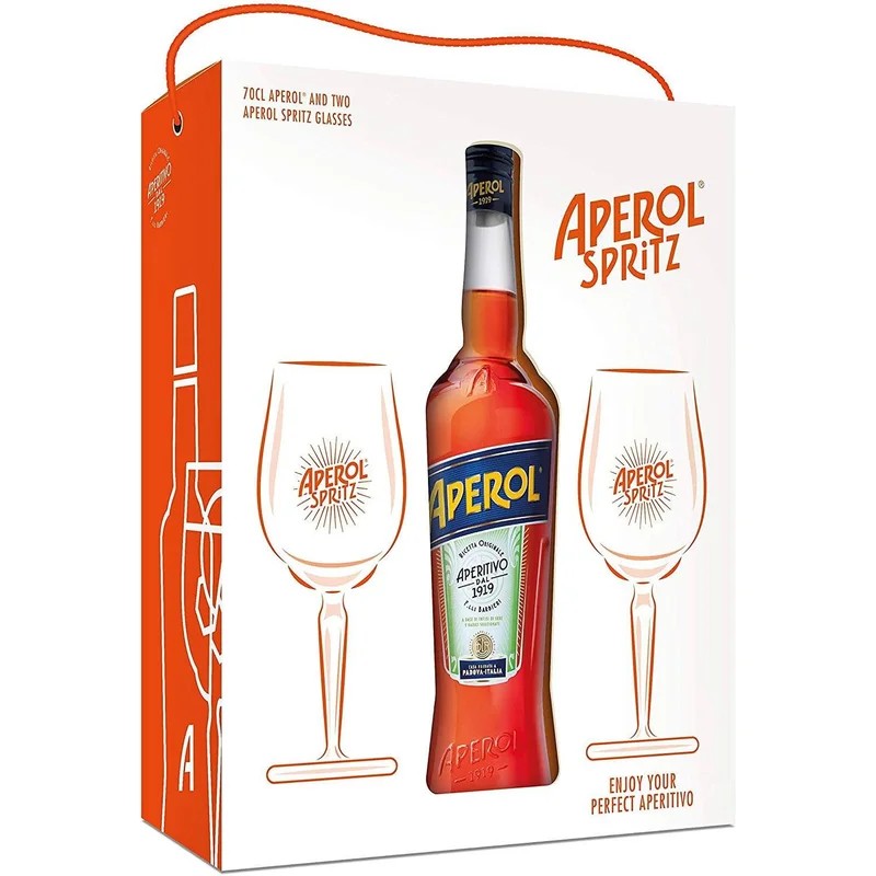 AperolSpritzGiftPackwithglasses