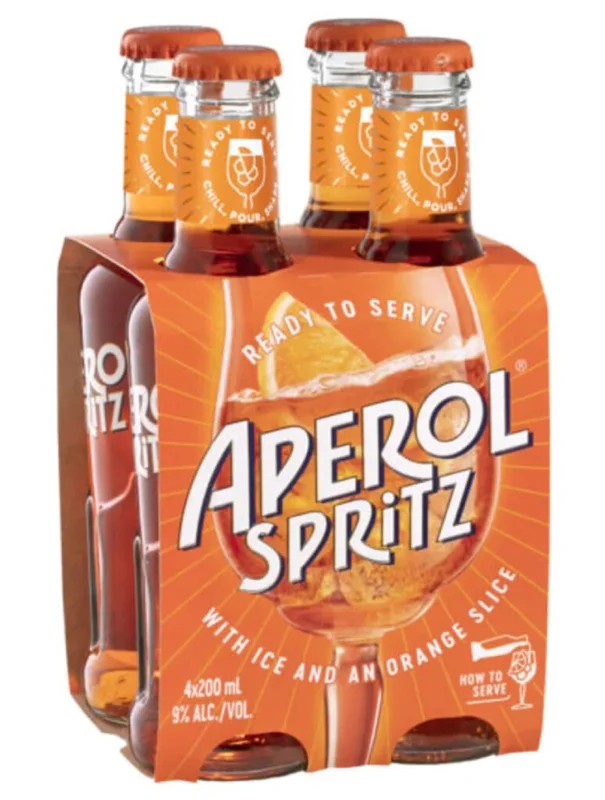 AperolSpritzPremixed4×20cl.9%