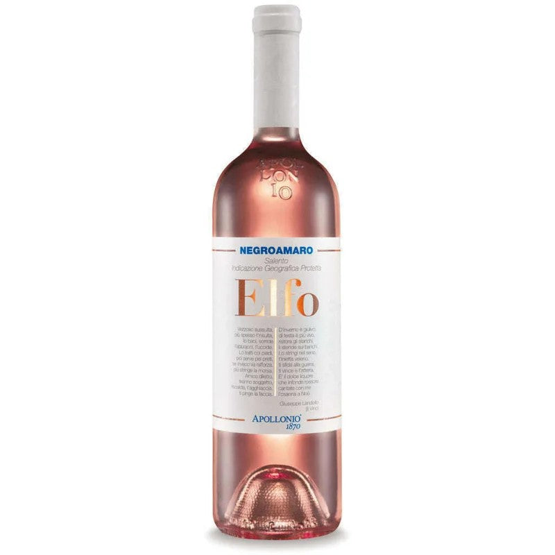 APOLLONIOWINEElfoNegroamaroSalentoI.G.P.Rosé2022