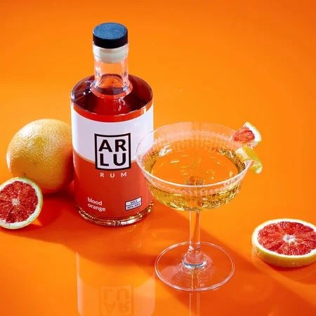 ARLUBloodOrangeRum50cl(40%ABV)
