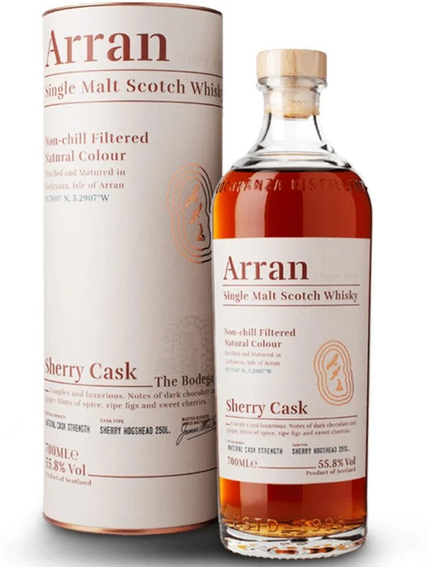 ArranSherryCask”TheBodega”70cl.55,8%