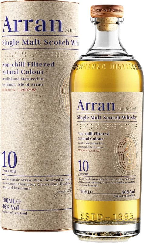 ArranSingleMaltWhiskey10yr70cl