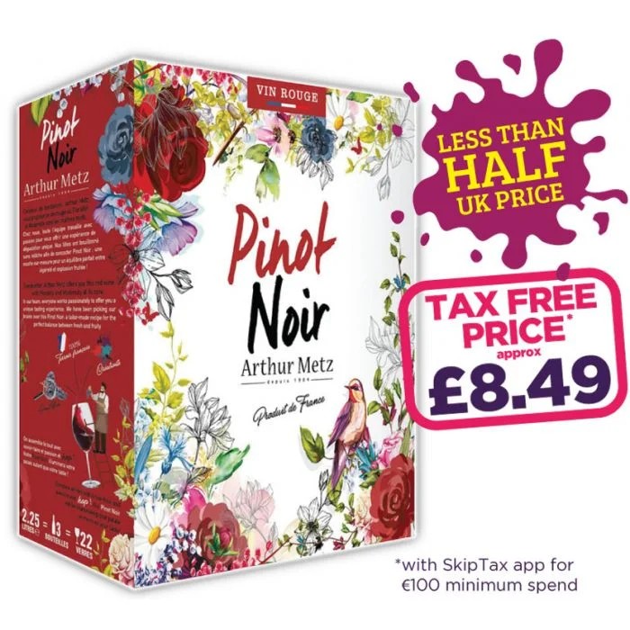 ArthurMetzPinotNoir2.25litreWineBox