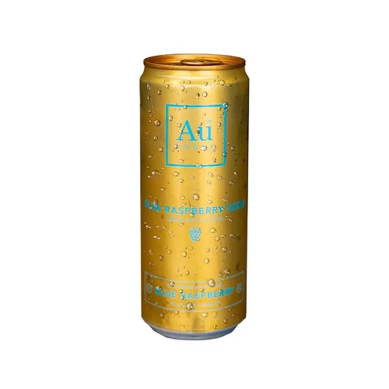 AUBLUERASPBERRY250MLCANS