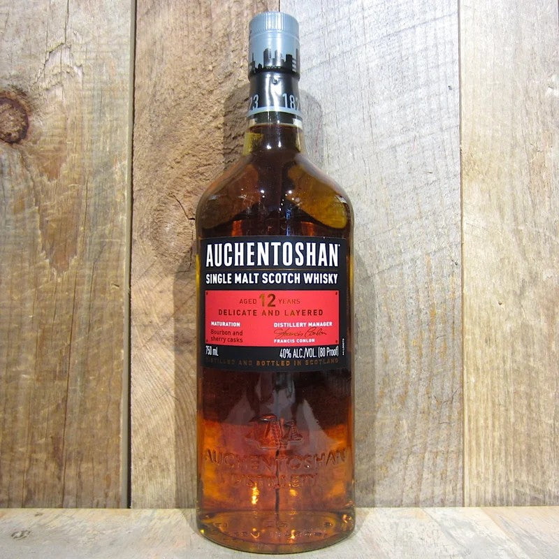 Auchentoshan12YearSingleMaltScotch750ml