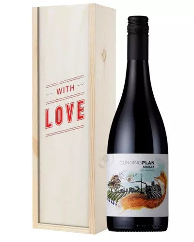 AustralianShirazRedWineValentinesWithLoveSpecialGiftBox