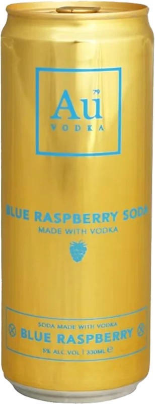 AuVodka–BlueRaspberrySoda–12x330ml