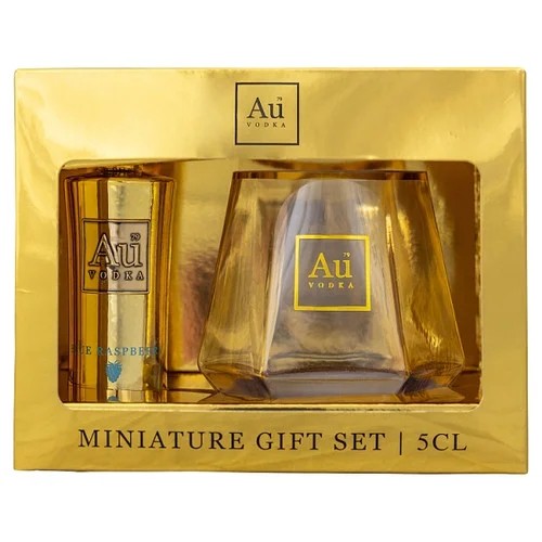 AuVodkaBlueRaspberry&Glass(5cl)