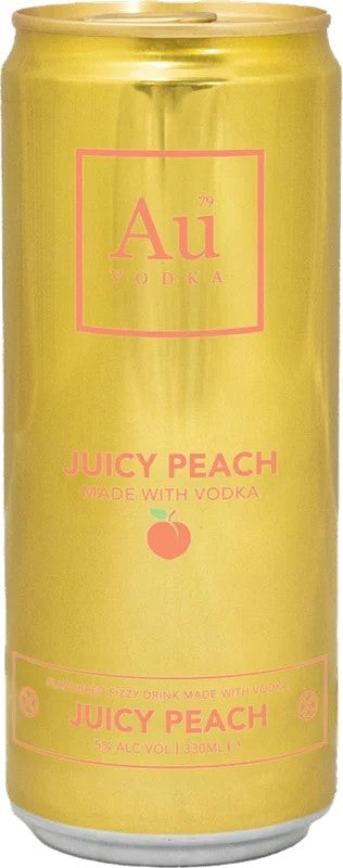 AUVodkaPeachCans12x330ml