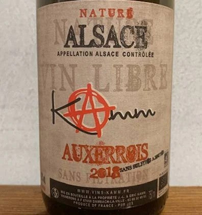 Auxerrois2022AlsaceAppellationControlée–KammVignerons