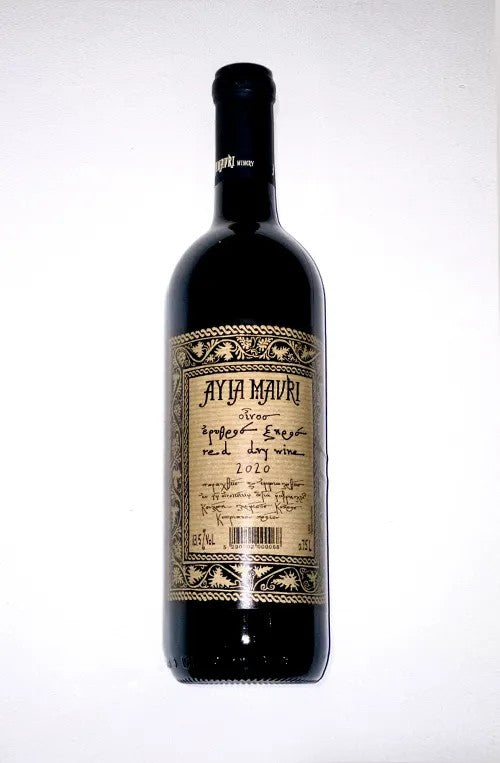 AyiaMavriWineryRedDry75cl