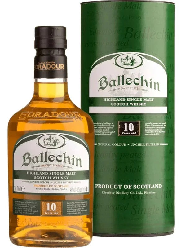 Ballechin10YearsHeavilyPeated70cl.46%