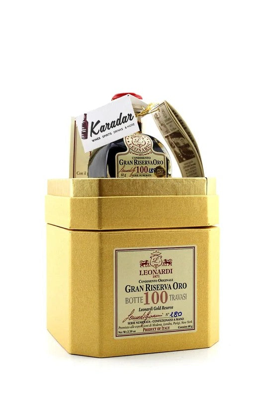 BalsamicCondiment”GranRiservaOro100”68grAcetaiaLeonardi