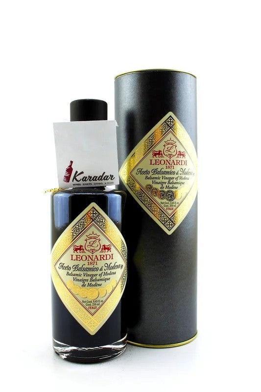BalsamicVinegarofModena”BlackSeal”250mlAcetaiaLeonardi
