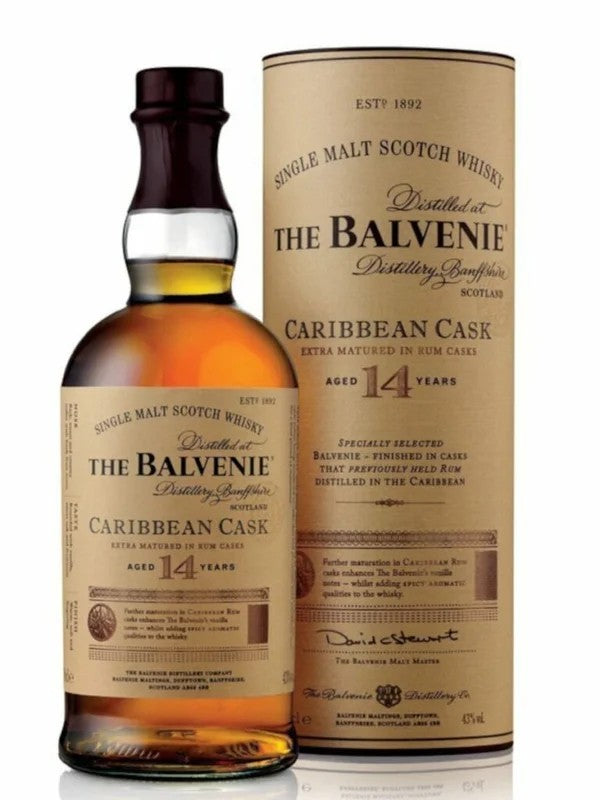 Balvenie14YearsCaribbeanCask70cl.43%