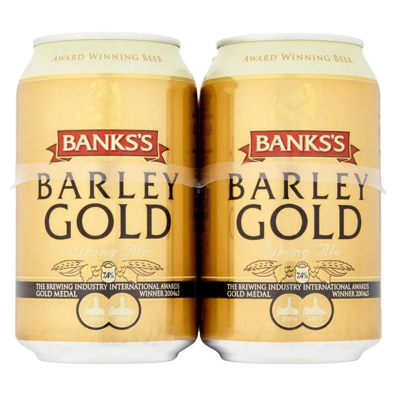 Banks’sBarleyGold4Cansx330ml