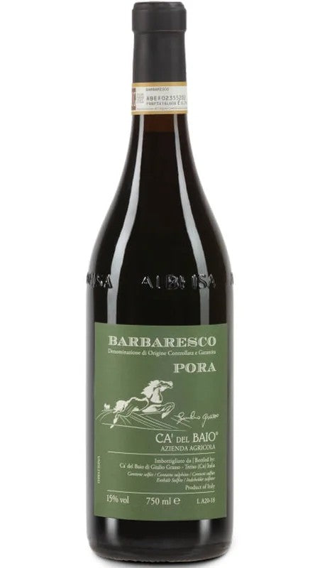 BarbarescoCruPoraDOCG–CASSAINLEGNO–Magnum–CàdelBaio