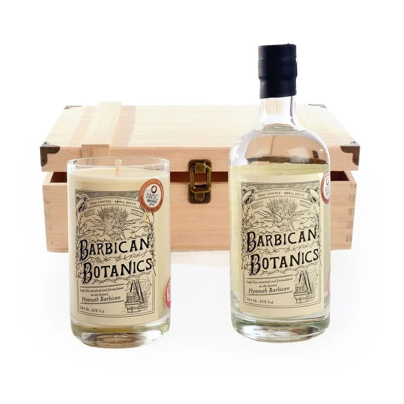 BarbicanBotanicsGin&CandleGiftBox