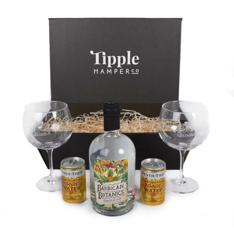BarbicanBotanicsTropicalGin,Tonic&GlassesGiftSet–40%ABV