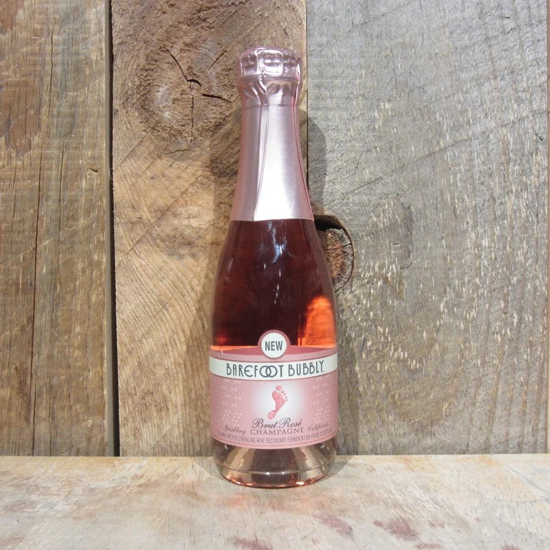 BarefootBubblyBrutRose187ml(QuarterBtl)
