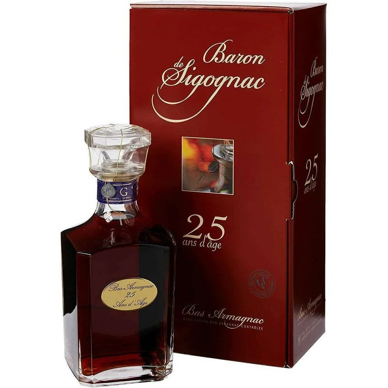 BarondeSigognacArmagnac25YearCarafeLuxuriBox(70CL,40.0%Vol.)