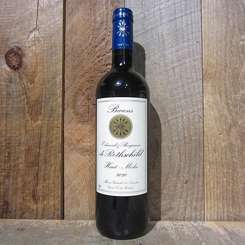 BaronsEdmondandBenjaminRothschildHautMedoc(Kosher)2020750ml