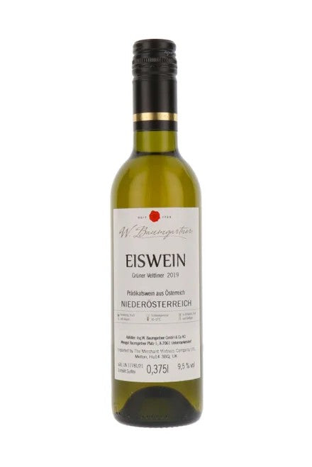 BaumgartnerGrunerVeltlinerEisweinNiederosterreich2019HalfBottle