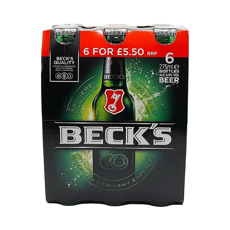 Becks6x275ml