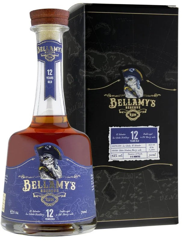 Bellamy’sReserveRum–ElSalvador12YearsPX-SherryCaskFinish70cl.42%
