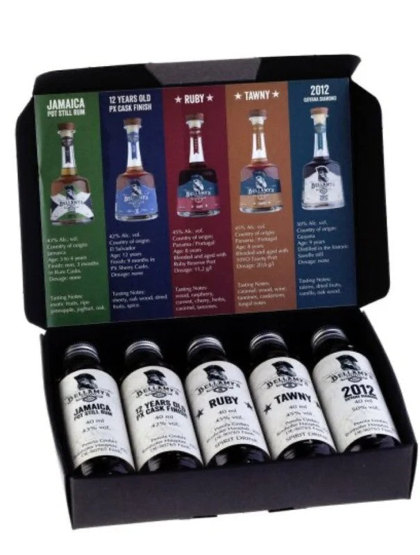 Bellamy’sReserveRum–TastingBox5×4cl.45%