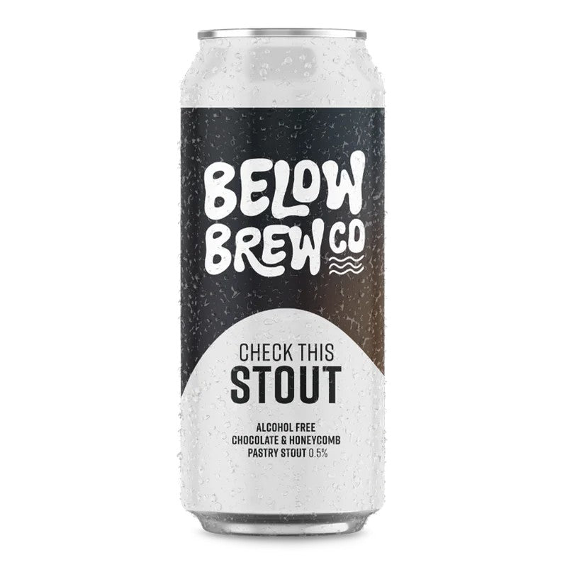 BelowBrewCoCheckThisStout–NonAlcoholicStout
