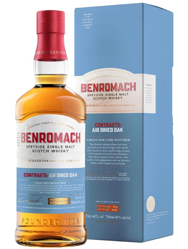 BenromachContrasts:AirDriedOak70cl.46%
