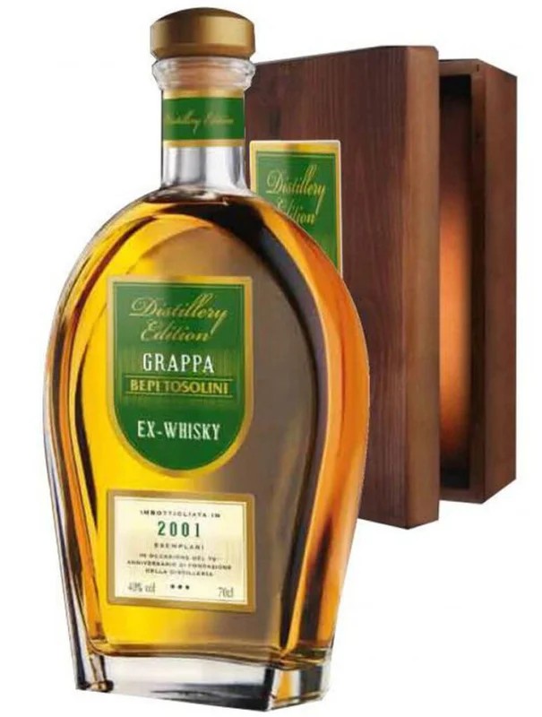BepiTosolini–GrappaEx-WhiskyBarriqueDistilleryEdition70cl.40%