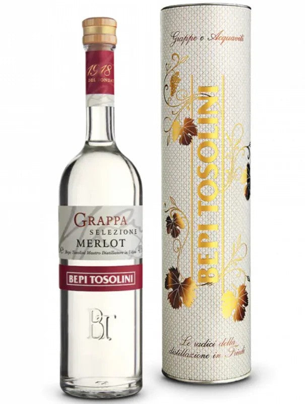BepiTosolini–GrappaMerlot50cl.40%