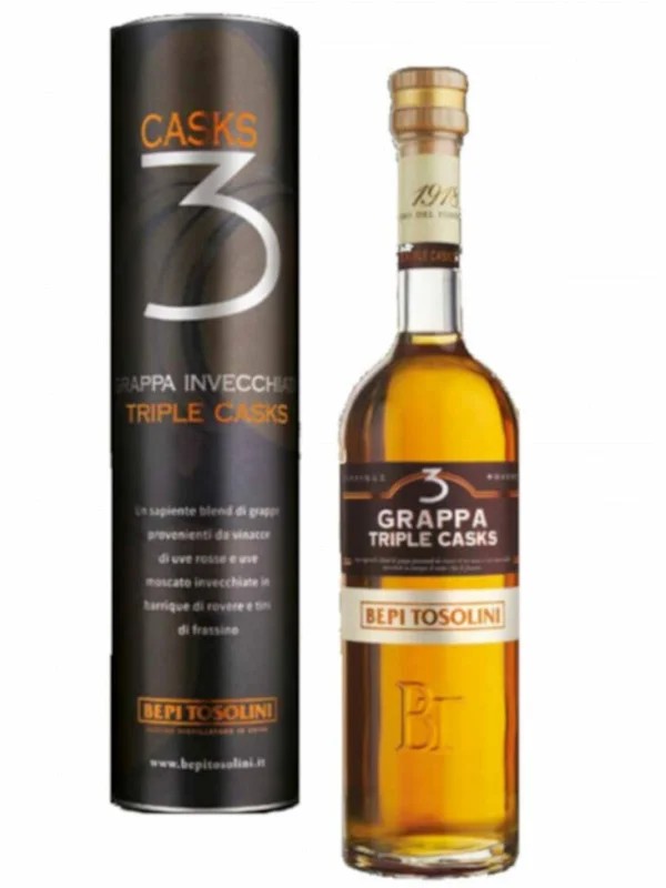 BepiTosolini–GrappaTripleCasks50cl.40%